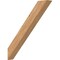 Ekena Millwork 5 1/2"W x 36"D x 40"H Traditional Smooth Knee Brace, Western Red Cedar BRC06X36X40TRA00SWR - alternate 1